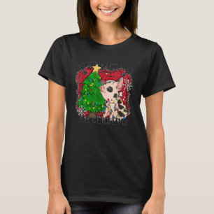 I Just Want A Pig For Christmas Holiday Tree Pigle T-Shirt