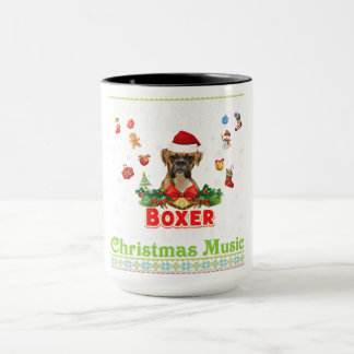 I Just Want To Hug My Boxer Dog Xmas Gift Mug