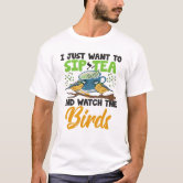 Nice Tits Funny Bird Watching Funny Tit Birds Birdwatcher Gifts For Bird  Lovers Funny Gifts Mens Back Print T-shirt