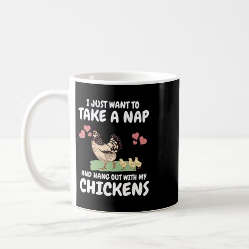 I Just Want To Take A Nap And Hang Out With My Chi Coffee Mug