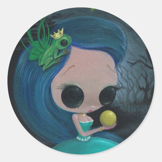 I just want your extra time classic round sticker (Front)