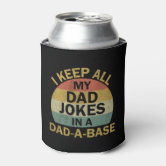 Koozie® Ask Me About my Dad Jokes Drink Cooler 