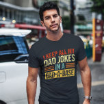 I Keep All My Dad Jokes In A Dad-A-Base Father's D T-Shirt<br><div class="desc">don't forget to check our brand name for more inspirational and awesome designs</div>