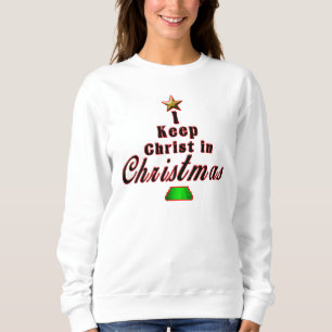 I keep Christ in Christmas Unique Holiday Sweater