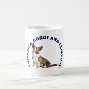 I Kissed a Cardigan Welsh Corgi Coffee Mug
