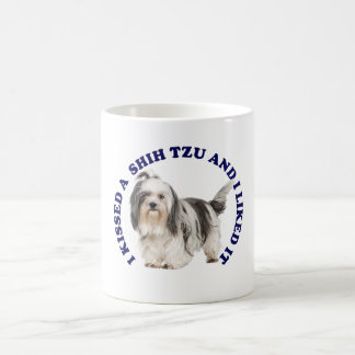I Kissed a Shih Tzu Coffee Mug