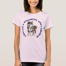 I Kissed an Malamute puppy