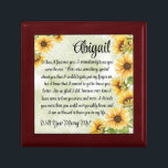 I Knew You Were The One Personalized Proposal Gift Box<br><div class="desc">I Knew You Were The One Personalized  Proposal Wooden Gift Box by Good Gifts From Above.</div>