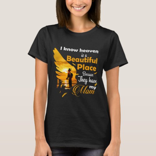 I Know Heaven Is A Beautiful Place Because They T_Shirt