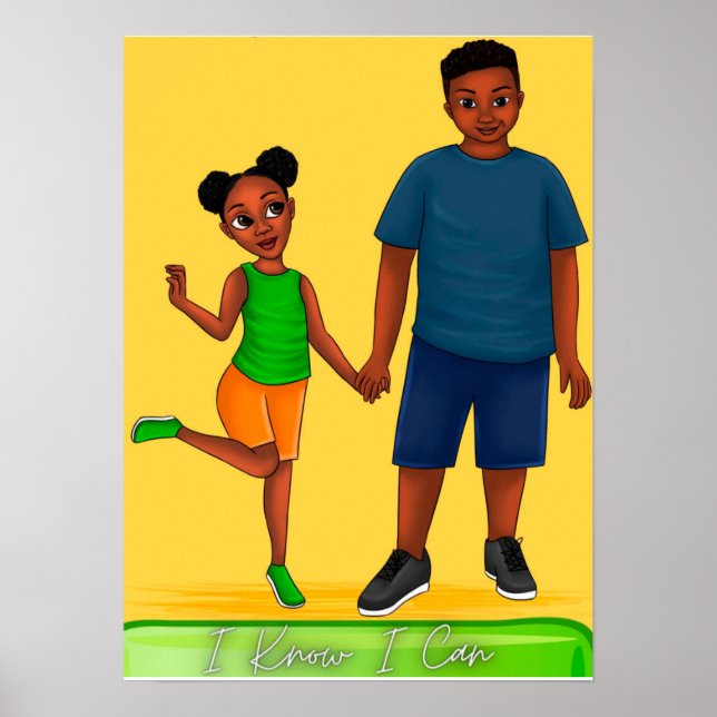 I know I can poster  (Front)