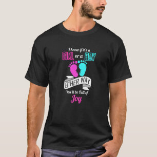 I Know If Its A Girl Or Boy Keeper Of The Gender T-Shirt