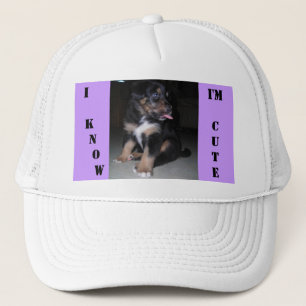 I  KNOW, I'm CUTE Trucker Hat
