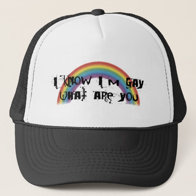 I Know I'm Gay Hat (Front)