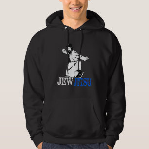 I Know JewJitsu  Rabbi Horah Dance Jiu Jitsu Jewis Hoodie