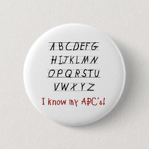 I Know My ABCs Button