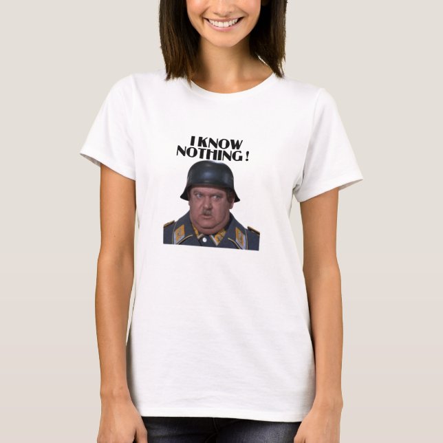 I Know Nothing T-Shirt (Front)