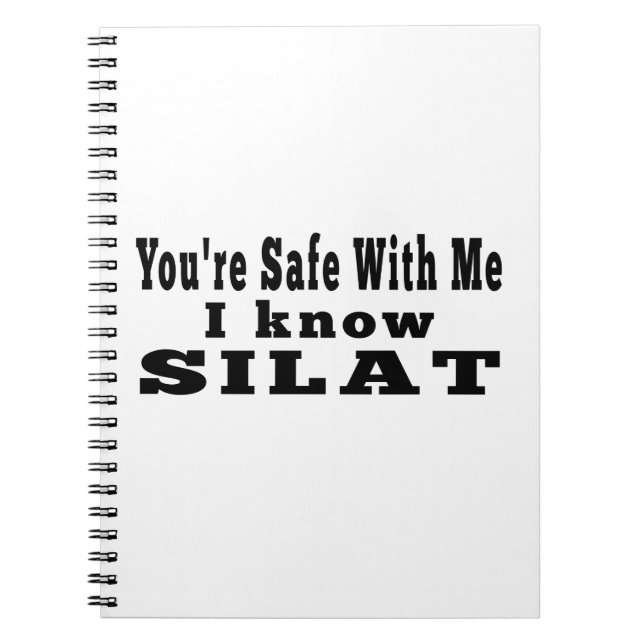 I know Silat Notebook (Front)