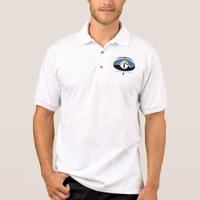 I Know TIO T - Front Logo Polo Shirt (Front)