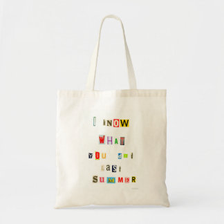 I Know What You Did Last Summer Tote Bag