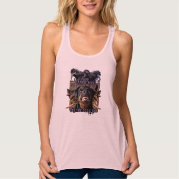 I Know Who Let The Dogs Out! Tank Top by Fanpower at Zazzle