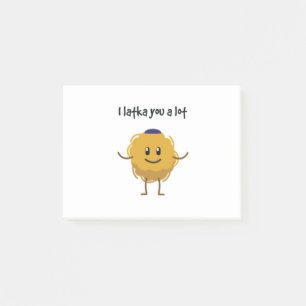 I Latka You A lot (Hanukkah) Post-it Notes
