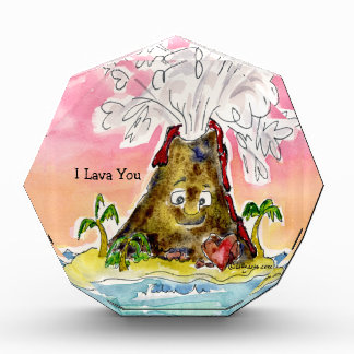 I Lava You Acrylic Award