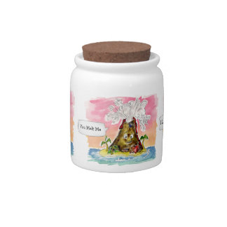 I Lava You Candy Jar