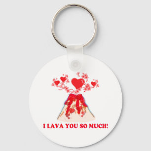I Lava You Keychain