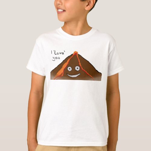 I Lava You _ Kids t shirt
