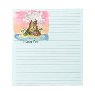 I Lava You Notepad