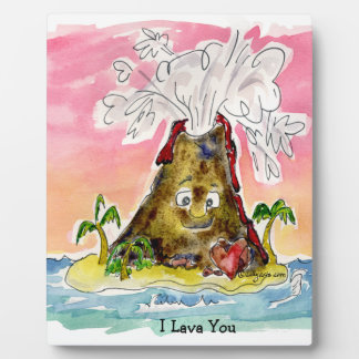 I Lava You Plaque