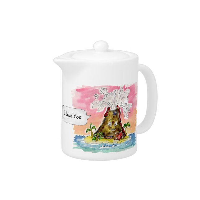 I Lava You Teapot (Right)