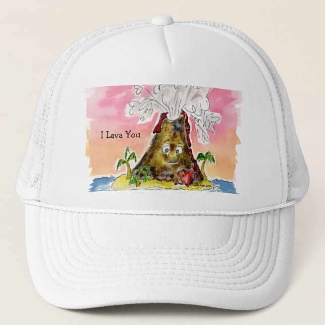 I Lava You Trucker Hat (Front)