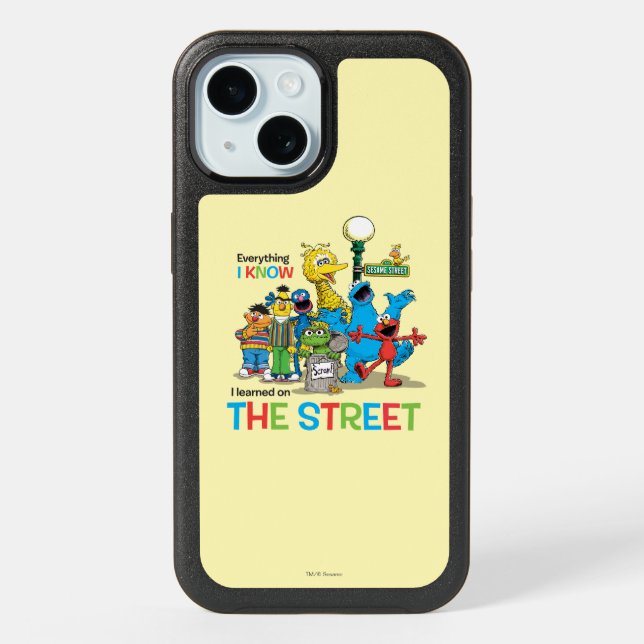 I learned on THE STREET iPhone 15 Case (Back)