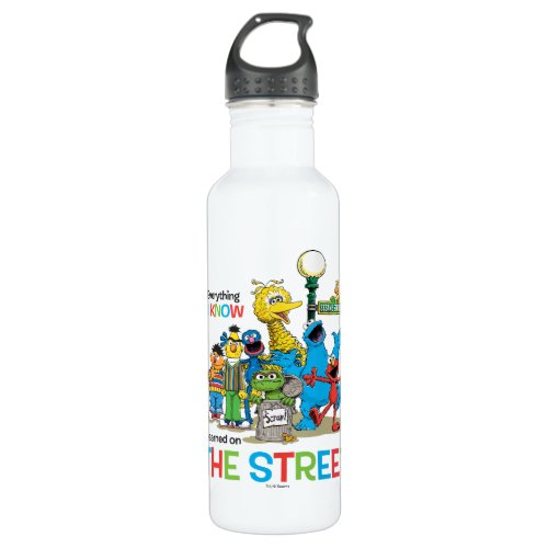 I learned on THE STREET Water Bottle