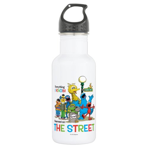 I learned on THE STREET Water Bottle