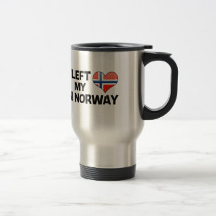 I left my love in Norway. Travel Mug