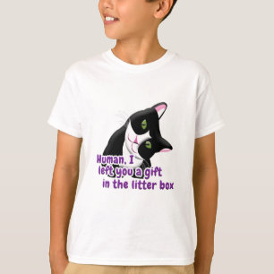 I Left You a Gift Cat T-Shirt