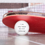 I Let My Balls Do The Talking Funny<br><div class="desc">This design was created though digital art. It may be personalized in the area provide or customizing by choosing the click to customize further option and changing the name, initials or words. You may also change the text color and style or delete the text for an image only design. Contact...</div>