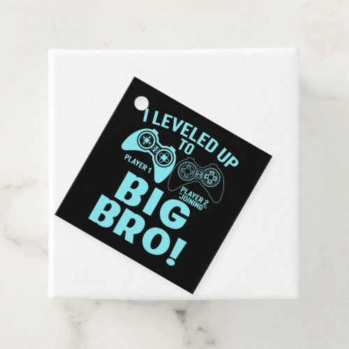 I Leveled Up To Big Bro Favor Tags