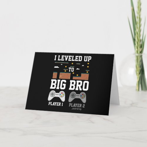 I leveled up to Big Bro Gamer new brother Card