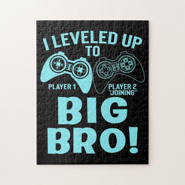 I Leveled Up To Big Bro Jigsaw Puzzle (Vertical)