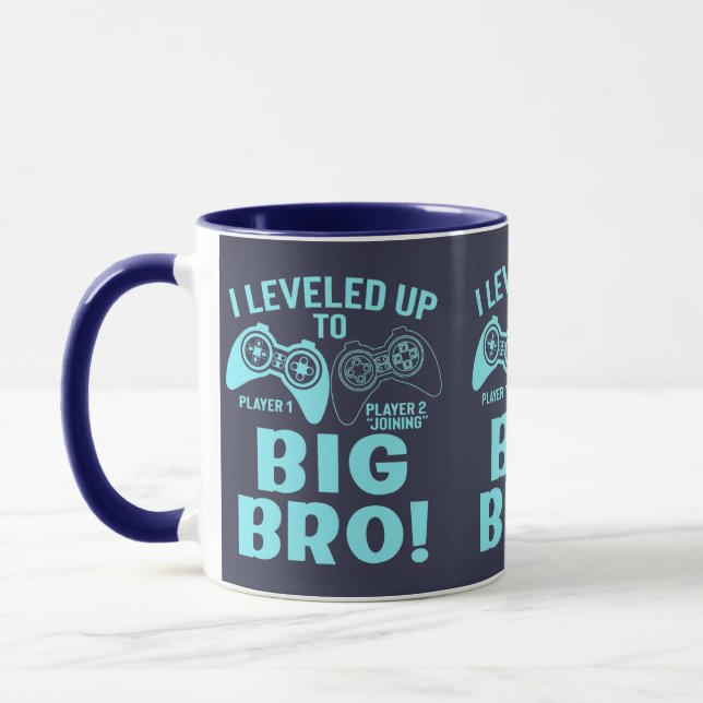 I Leveled Up To Big Bro Mug (Left)