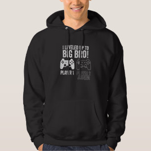 I Leveled Up To Big Bro! New Older Brother Gamer P Hoodie