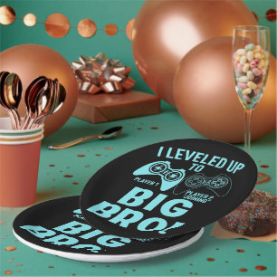 I Leveled Up To Big Bro Paper Plates