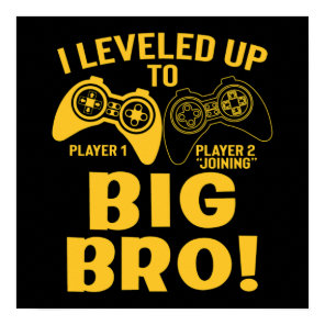 I Leveled Up To Big Bro Poster