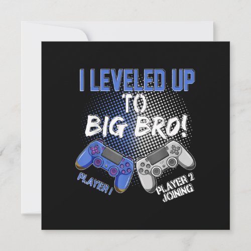 I Leveled up to Big Bro Promoted To Big Brother Holiday Card