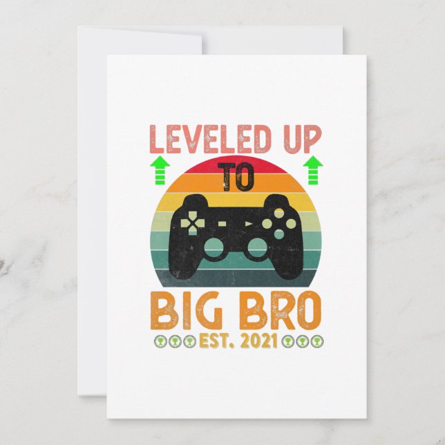I Leveled Up To Big Brother 2021 Gamer Gift Announcement (Front)