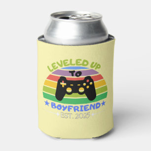 I Leveled Up To Boyfriend Funny Gamer Est. 2025   Can Cooler