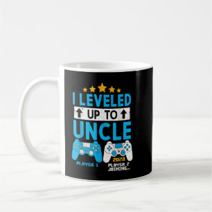 I Leveled Up To Uncle 2023 Gamer Funny Soon To Be  Coffee Mug